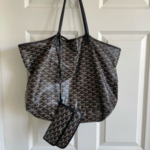Authentic GOYARD Saint Louis GM Bag - Well Loved - Needs TLC